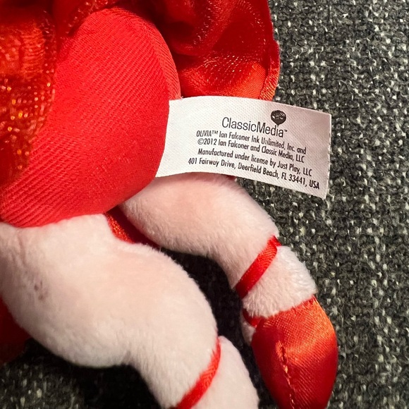 Olivia the Pig 8” Ballerina Plush Stuffed Animal 2012 - Picture 5 of 8